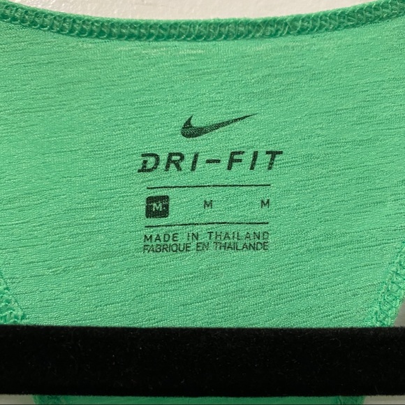 Nike Green Racerback Tank Top - Picture 4 of 5